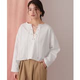 レースアップデザインプルオーバー | titivate | 詳細画像16 