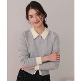 ポロ襟ニットカーディガン/トップス | titivate | 詳細画像10 