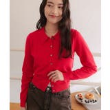 ポロ襟ニットカーディガン/トップス | titivate | 詳細画像17 