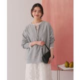 フロントジップゆるっとスウェットプルオーバー | titivate | 詳細画像2 