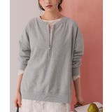 フロントジップゆるっとスウェットプルオーバー | titivate | 詳細画像5 