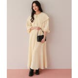 ビッグカラーマーメイドシルエットワンピース | titivate | 詳細画像22 