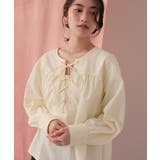 レースアップシャツ | titivate | 詳細画像6 