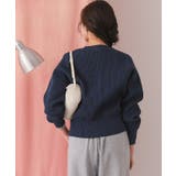 ミニシルバー釦デザインニットカーディガン | titivate | 詳細画像34 