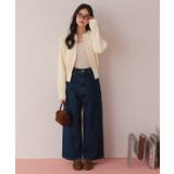 ミニシルバー釦デザインニットカーディガン | titivate | 詳細画像10 