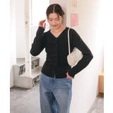 フロントギャザーニットトップス | titivate | 詳細画像33 