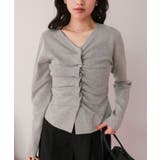 フロントギャザーニットトップス | titivate | 詳細画像9 