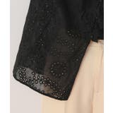 フリルカラーレースブラウス | titivate | 詳細画像7 