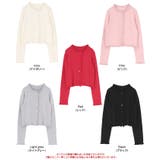 UVケア/抗ピルプチフリルデザインニットカーディガン | titivate | 詳細画像20 