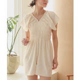 シャーリングオールインワン/ワンピース水着 | titivate | 詳細画像11 