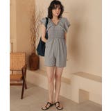 シャーリングオールインワン/ワンピース水着 | titivate | 詳細画像5 