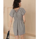 シャーリングオールインワン/ワンピース水着 | titivate | 詳細画像6 