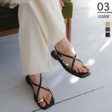 サムリングデザインサンダル | titivate | 詳細画像1 