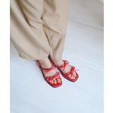 ダブルリボンサテンサンダル | titivate | 詳細画像12 