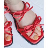 ダブルリボンサテンサンダル | titivate | 詳細画像2 