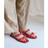 ダブルリボンサテンサンダル | titivate | 詳細画像3 