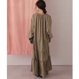 スキッパーティアードロングスリーブワンピース | titivate | 詳細画像25 