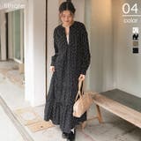 スキッパーティアードロングスリーブワンピース | titivate | 詳細画像1 