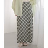 チェックストレートスカート | titivate | 詳細画像9 