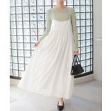 ギャザーボリュームキャミソールワンピース | titivate | 詳細画像3 