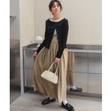 ギャザーボリュームキャミソールワンピース | titivate | 詳細画像10 