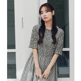 シャーリングハーフスリーブワンピース | titivate | 詳細画像16 