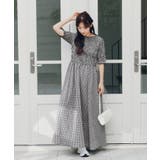 シャーリングハーフスリーブワンピース | titivate | 詳細画像19 