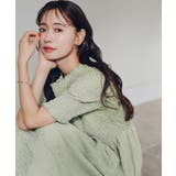 シャーリングハーフスリーブワンピース | titivate | 詳細画像22 