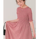 シャーリングハーフスリーブワンピース | titivate | 詳細画像24 