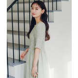 シャーリングハーフスリーブワンピース | titivate | 詳細画像4 