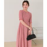 シャーリングハーフスリーブワンピース | titivate | 詳細画像7 