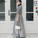 シャーリングハーフスリーブワンピース | titivate | 詳細画像1 