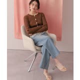 ミドル丈リブニットカーディガン | titivate | 詳細画像32 