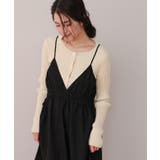 ミドル丈リブニットカーディガン | titivate | 詳細画像11 