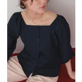 ペプラムオフショルダーブラウス | titivate | 詳細画像7 