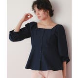 ペプラムオフショルダーブラウス | titivate | 詳細画像9 