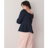 ペプラムオフショルダーブラウス | titivate | 詳細画像10 