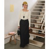 UVケア/抗ピルスクエアリブニット | titivate | 詳細画像5