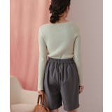 UVケア/抗ピルスクエアリブニット | titivate | 詳細画像9