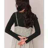 UVケア/抗ピルスクエアリブニット | titivate | 詳細画像15