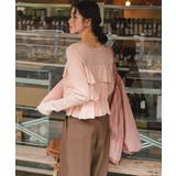 ティアードフリルニットカーディガン/トップス | titivate | 詳細画像3 