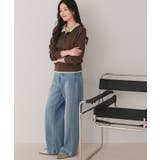 ダブルカラーデザインニット | titivate | 詳細画像4 