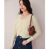 アイレットニットカーディガン/キャミソールトップスセット | titivate | 詳細画像14 