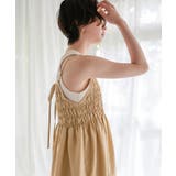 前後2wayバストシャーリングキャミソールワンピース | titivate | 詳細画像5