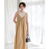 前後2wayバストシャーリングキャミソールワンピース | titivate | 詳細画像6