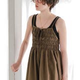 前後2wayバストシャーリングキャミソールワンピース | titivate | 詳細画像8