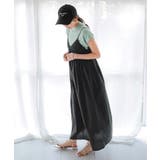 前後2wayバストシャーリングキャミソールワンピース | titivate | 詳細画像11