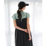 前後2wayバストシャーリングキャミソールワンピース | titivate | 詳細画像14