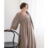 Vネックカフタンワンピース | titivate | 詳細画像6 