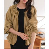 ペプラムギャザーボリュームブルゾン | titivate | 詳細画像29 